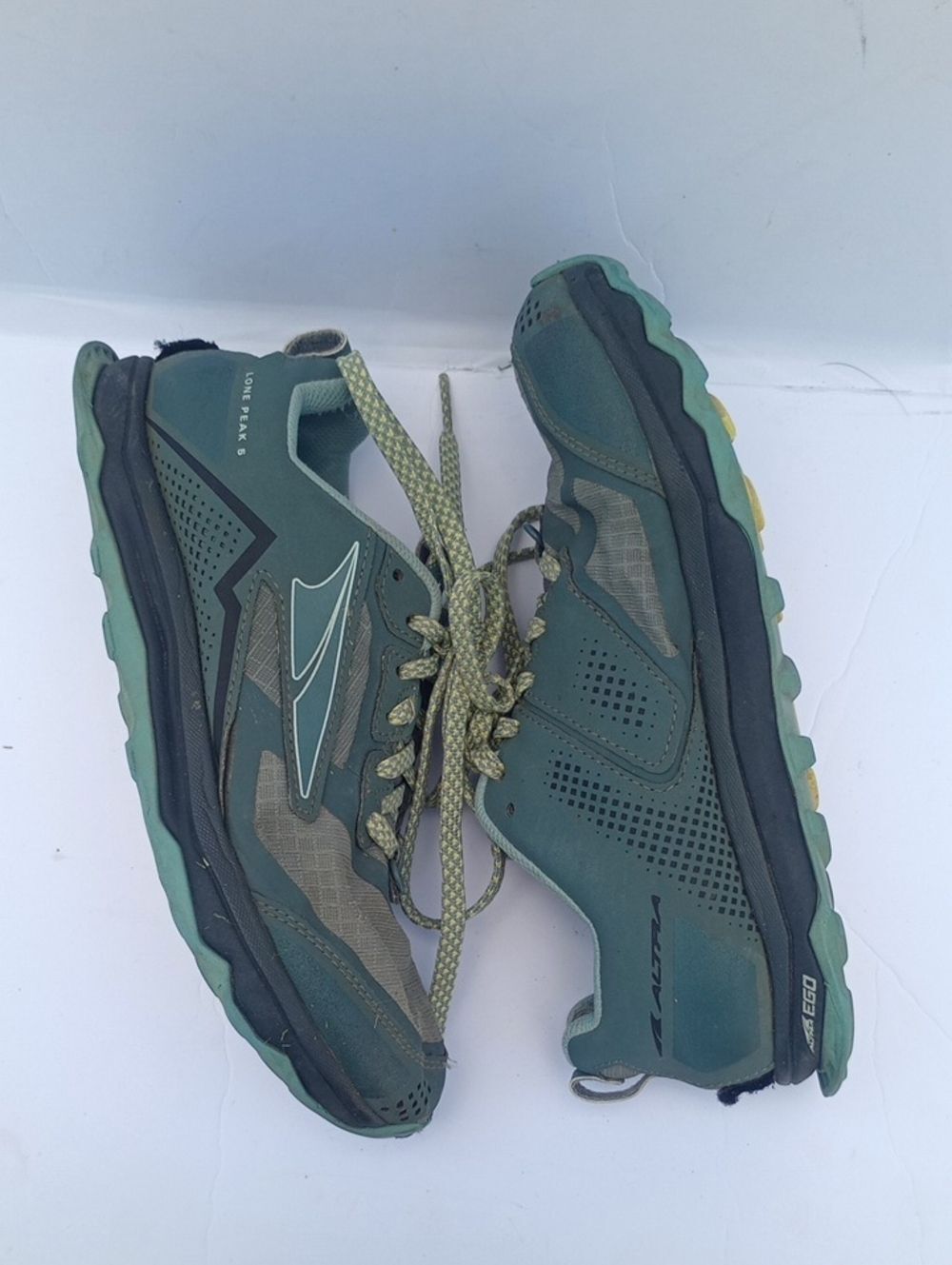 Altra Lone Peak 5 Teal Trail Running Hiking Sneakers Size 5.5 Outdoor Shoes